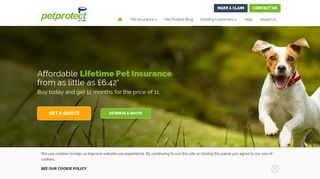 Pet Protect: Affordable Pet Insurance for dogs & cats