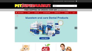 Pet Supermarket: Pet Supplies, Premium Pet Food and Products