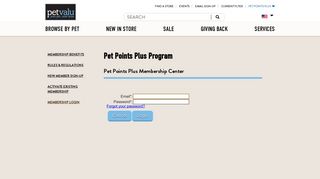 Your Rewards Login Pet Valu Pet Store | Pet food, Treats and Supplies