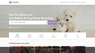 PetBacker: Home Dog Boarding, Pet Sitting, Dog Walking App