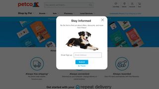 Dog & Cat Food Delivery with Free Shipping | Petco Repeat Delivery