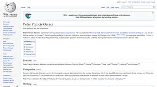 Peter Francis Geraci - Wikipedia