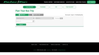 Lowest Price Bus Ticket - Peter Pan Bus Lines