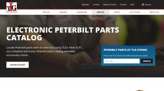 Peterbilt Parts Catalog | Peterbilt Truck Parts Ecat | TLG