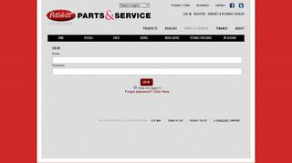 Peterbilt - Log In to Peterbilt Parts & Service