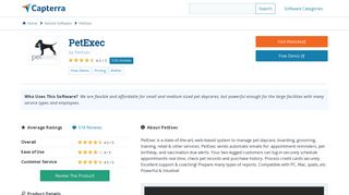PetExec Reviews and Pricing - 2019 - Capterra