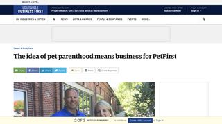 The idea of pet parenthood means business for Jeffersonville-based ...