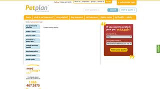 policyholder login from Petplan Canada