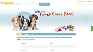 signing up is simple! - Petplan