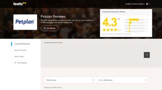 Petplan Reviews | https://www.petplan.co.uk/ reviews | Feefo