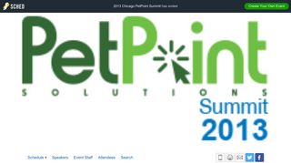 2013 Chicago PetPoint Summit: Log In