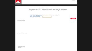 Petro-Canada | SuperPass Online Services | Register Now
