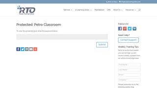 Petro Classroom - Ready Training Online