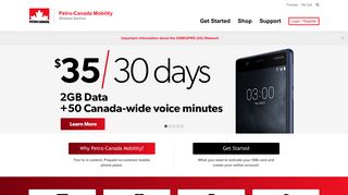 Petro-Canada Mobility Wireless Service