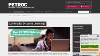Looking for Distance Learning? - Petroc College