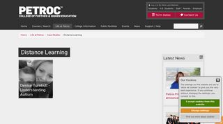 Distance Learning - Petroc College