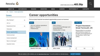 Career opportunities | Careers | Petrofac