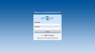 Petrolink Digital Well File® - Console Mobile