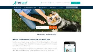 Pet Health Insurance Mobile App from Pets Best
