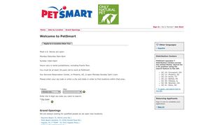 Welcome to PetSmart - kronostm.com