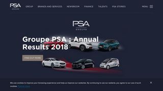 Groupe PSA: French car manufacturer