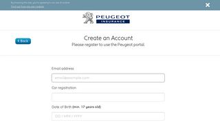 Peugeot | Register - Peugeot Telematics