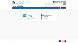 CPF Board - Employer Services