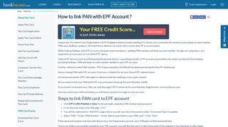 How to link PAN with EPF Account by Simple Steps, UAN Number