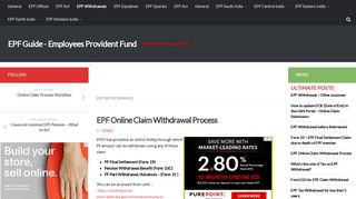 EPF Online Claim Withdrawal Process