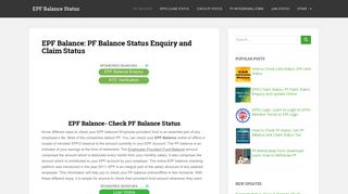 EPF Balance: How to Check Your PF Balance Status Online