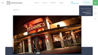 P.F. Chang's China Bistro | HotSchedules