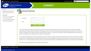 Connect On Demand Logo - Pfizer