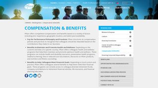 Compensation & Benefits | Pfizer: One of the world's premier ...