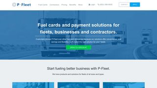 P-Fleet: Fleet Fuel Card Company, Fleet Cards