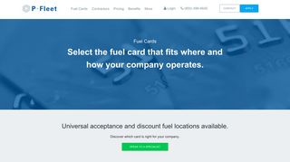 Fuel Cards for Business | P-Fleet