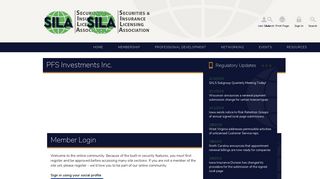 PFS Investments Inc. - Securities and Insurance Licensing Association