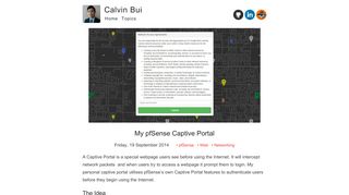 My pfSense Captive Portal | Calvin Bui