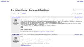 Users - Free Radius + Pfsense + Captive portal + Social Login