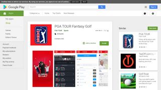 PGA TOUR Fantasy Golf - Apps on Google Play