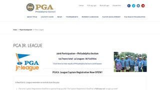 PGA Jr. League | PGA Philadelphia