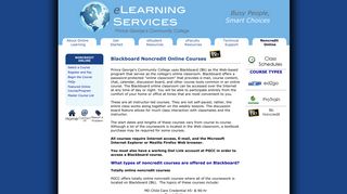 Blackboard Noncredit Online Courses - eLearning Services ...