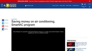 Saving money on air conditioning, SmartAC program | abc30.com