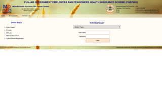 Employee Login - MDIndia