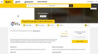 Payroll Guardian International Inc - 270-3700 North Fraser Way ...