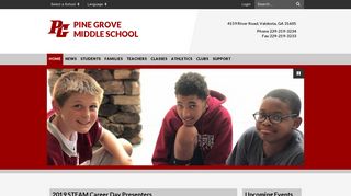 Pine Grove Middle School: Home