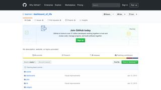 GitHub - teamon/dashboard_of_life