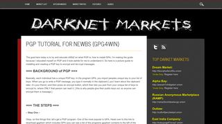 Darknet Markets | PGP Tutorial For Newbs (Gpg4Win)