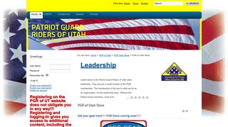 Patriot Guard Riders of Utah - PGR of Utah Store