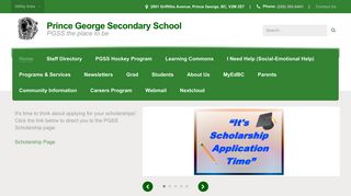 Prince George Secondary School - School District No. 57 (Prince ...
