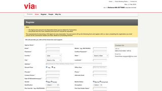 Online Travel Agency | Travel Agent Registration - Via.com